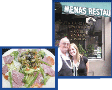 mena's palace, royal street, iberville street, lunch, breakfast, dinner, pork chops, hamburgers, food delivery