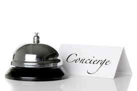 Concierge Service, It's our pleasure, it's my pleasure, personal service, personal assistant